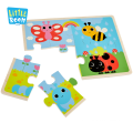 Educational Toys Wood Jigsaw Puzzles Manufacturers FSC Wooden Color Puzzle Animal Ce Unisex ASTM 2 to 4 Years Cpsia EN71